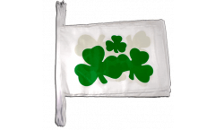 Fahnenkette Irland Shamrock - 30 x 45 cm