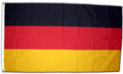 Flagge Deutschland, genäht - 150 x 250 cm