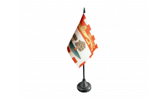 Tischflagge Hampshire Tischfahne Fahne Flagge 10 x 15 cm 