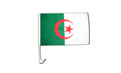 Autofahne Algerien - 30 x 40 cm