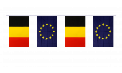 Freundschaftskette Belgien - Europäische Union EU - 15 x 22 cm