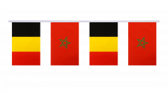 Freundschaftskette Belgien - Marokko - 15 x 22 cm