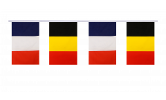 Freundschaftskette Frankreich - Belgien - 15 x 22 cm