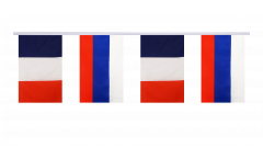 Freundschaftskette Frankreich - Russland - 15 x 22 cm