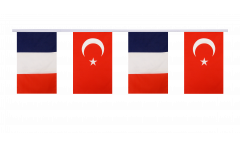 Freundschaftskette Frankreich - Türkei - 15 x 22 cm