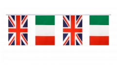 Freundschaftskette Großbritannien - Italien - 15 x 22 cm