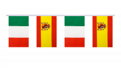 Freundschaftskette Italien - Spanien - 15 x 22 cm