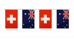 Freundschaftskette Schweiz - Australien - 15 x 22 cm