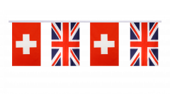Freundschaftskette Schweiz - Großbritannien - 15 x 22 cm