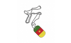 Dog Tag Kamerun - 3 x 5 cm