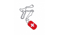Dog Tag Schweiz - 3 x 5 cm