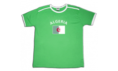 T-Shirt Algerien, hellgrün-weiß, Größe S