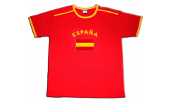 T-Shirt Spanien Espana, rot-gelb, Größe XL