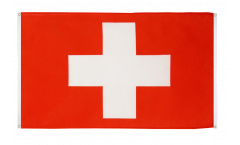 Balkonflagge Schweiz - 90 x 150 cm