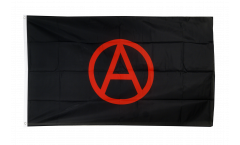 Flagge Anarchy Anarchie rot