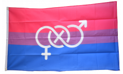 Flagge Bi Pride Symbol