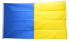 Flagge Blau-Gelb