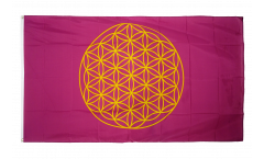 Flagge Blume des Lebens