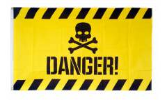 Flagge Danger gelb