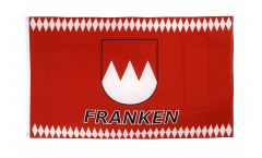 Flagge Deutschland Franken rot