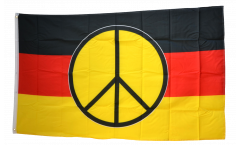 Flagge Deutschland mit Peace
