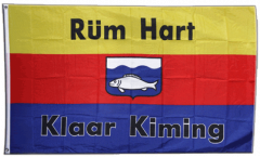 Flagge Deutschland Nordfriesland Rüm Hart klaar Kiming