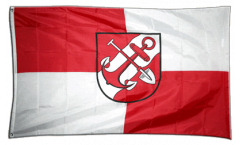 Flagge Deutschland Stadt Brunsbüttel