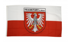Flagge Deutschland Stadt Frankfurt