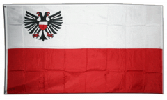 Flagge Deutschland Stadt Lübeck
