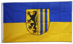 Flagge Deutschland Stadt Leipzig