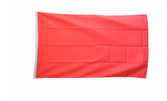 Flagge Einfarbig Rot