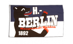 Flagge Fanflagge Berlin Hauptstadt Helden