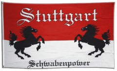 Flagge Fanflagge Stuttgart Schwabenpower