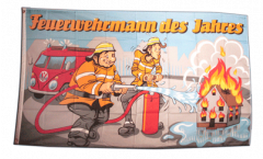 Flagge Feuerwehrmann des Jahres