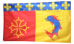 Flagge Frankreich Hautes-Alpes