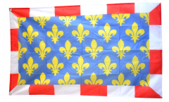Flagge Frankreich Indre-et-Loire