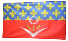 Flagge Frankreich Seine-Saint-Denis