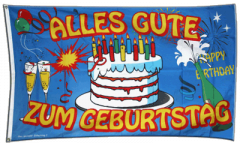 Flagge Geburtstagsflagge Alles Gute zum Geburtstag