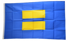 Flagge Gleichberechtigung blau