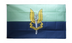 Flagge Großbritannien British Army Special Air Service blau
