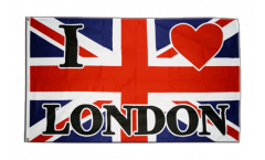 Flagge Großbritannien I Love London