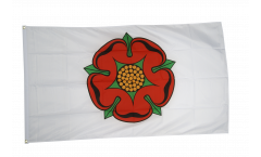 Flagge Großbritannien Lancashire red rose