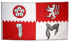 Flagge Großbritannien Leicestershire