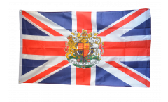 Flagge Großbritannien mit Wappen