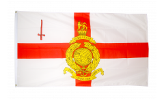 Flagge Großbritannien Royal Marines Reserve London