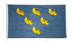 Flagge Großbritannien Sussex