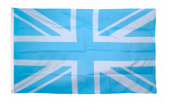 Flagge Großbritannien Union Jack hellblau