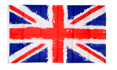 Flagge Großbritannien Union Jack mit Farbspritzer