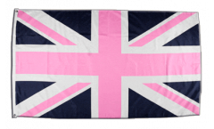 Flagge Großbritannien Union Jack Pink 2