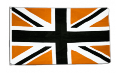 Flagge Großbritannien Union Jack Schwarz-gold